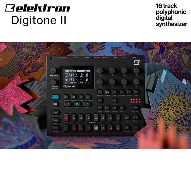 elektron Digitone II (デジトーン2) エレクトロン 16 トラック マルチ