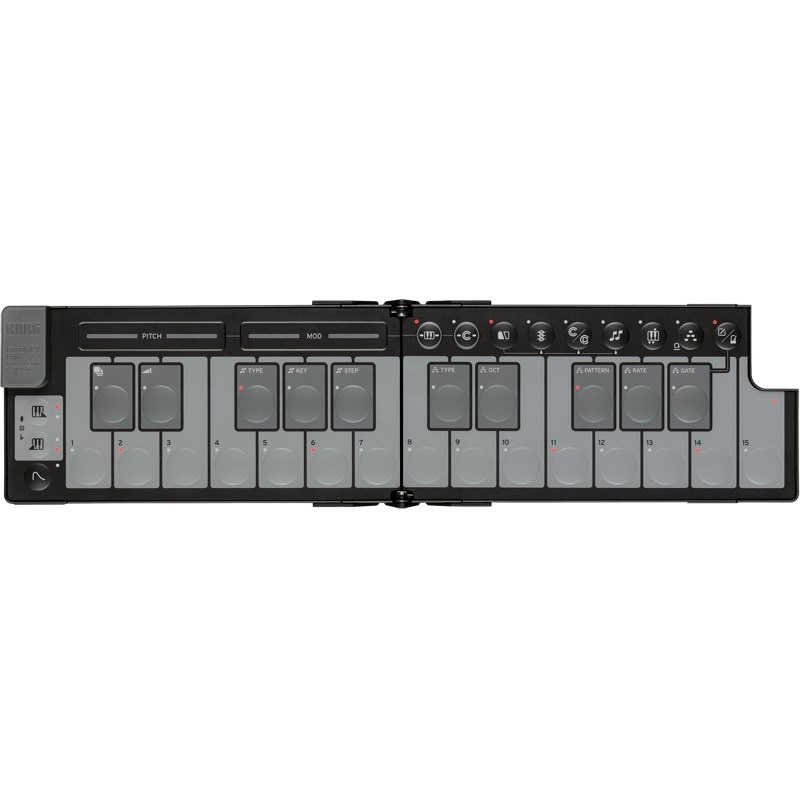 KORG NANOKEY FOLD BK(ブラック)(折り畳み型コンパクトコントローラー