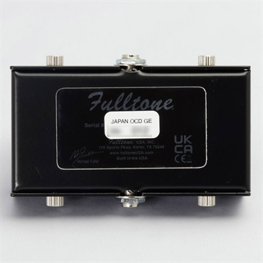 Fulltone 【WEB限定在庫処分セール】 OCD Ge[OCD Ge LTD BLK]【日本