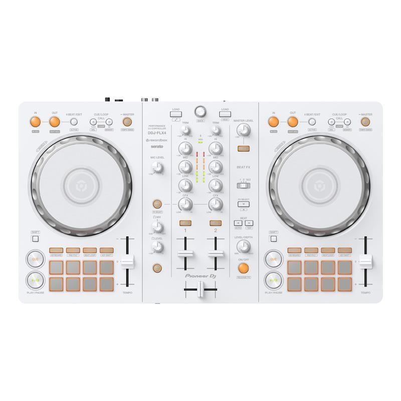 Pioneer DJ DDJ-FLX4-W + ATH-S100WH ヘッドホン SET【台数限定モデル