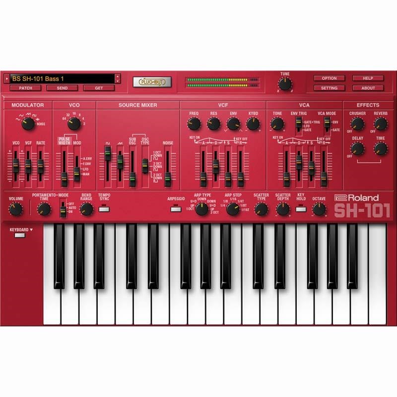 Roland SH-101 Software Synthesizer [Lifetime Key] (ローランド