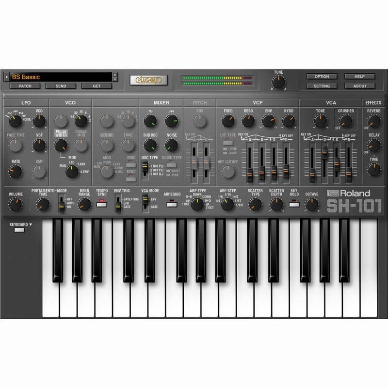 Roland SH-101 Software Synthesizer [Lifetime Key] (ローランド