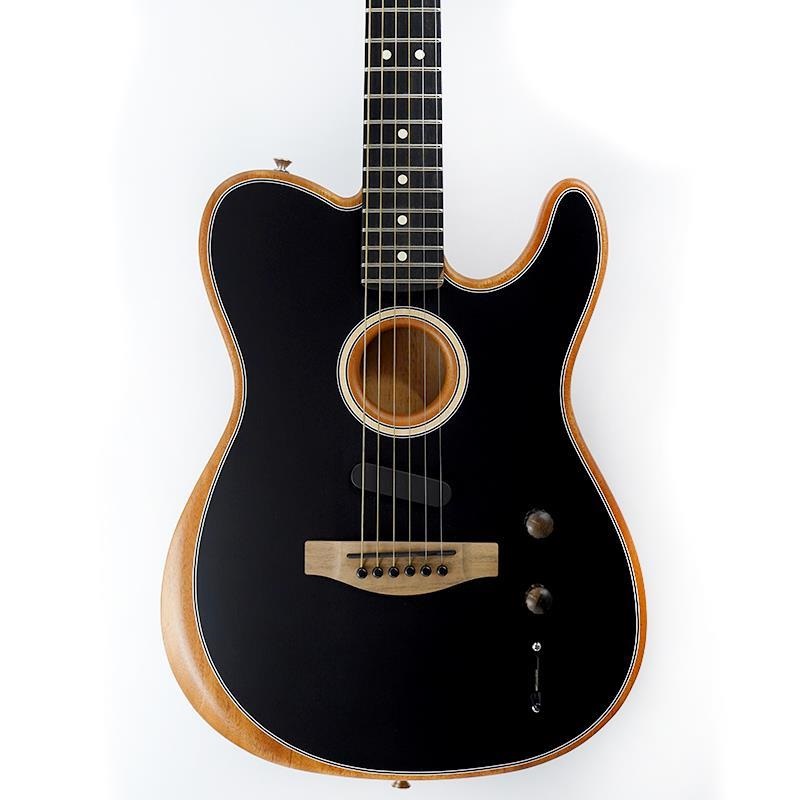 Fender USA American Acoustasonic Telecaster (Black) 特価 ｜イケベ