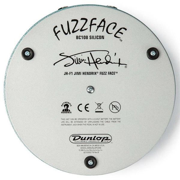 Dunlop (Jim Dunlop) JHF1 FUZZ FACE（ジムダンロップ）ファズ