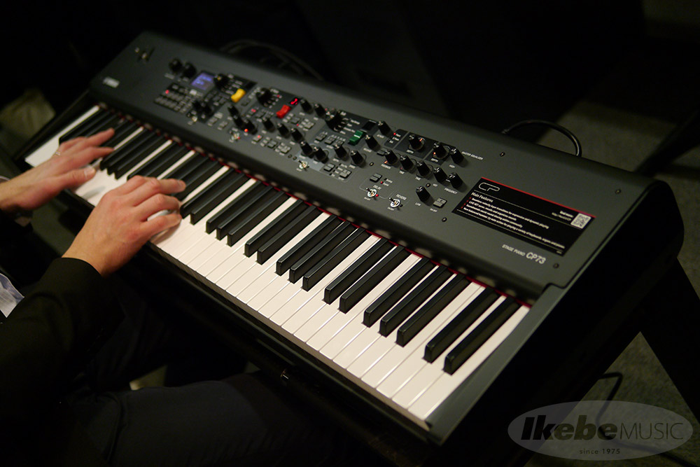 新製品レビュー】YAMAHA CP88/CP73・匠の技が活きるステージピアノ
