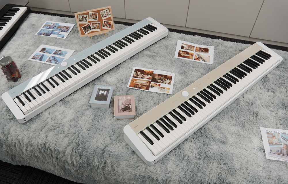 くすみカラー」を採用したCASIO Privia PX-S1100限定生産カラー