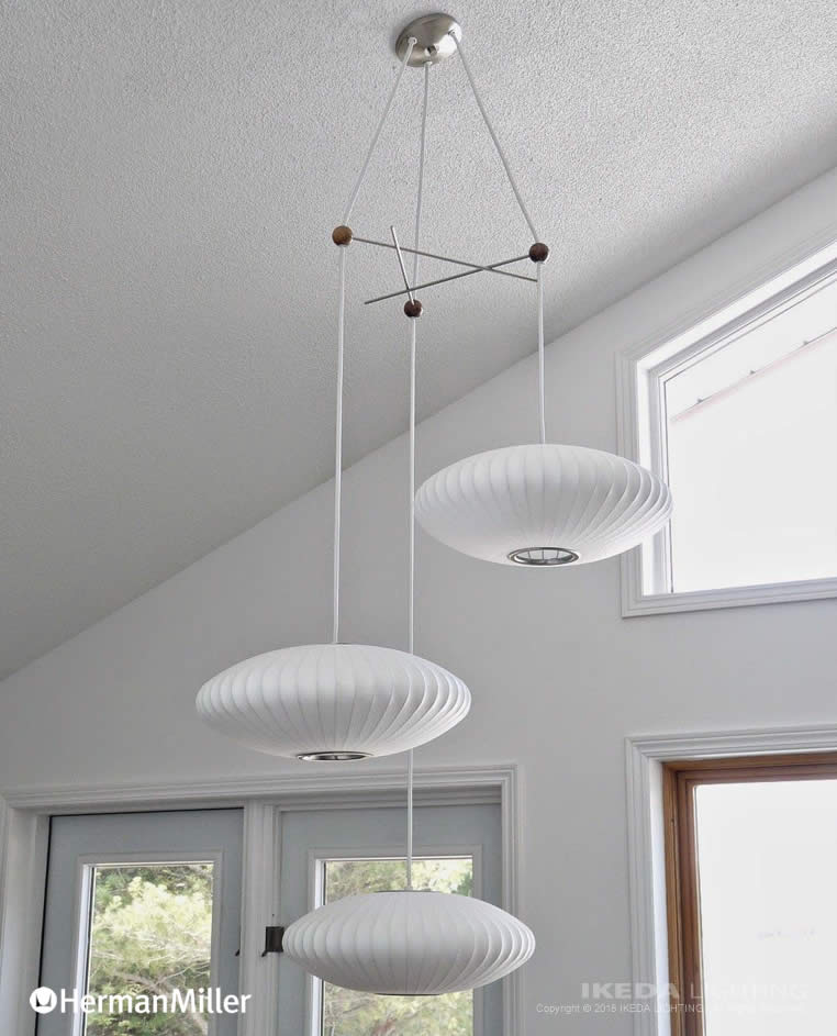ネルソン トリプル バブル ランプ フィクスチャー ｜ Herman Miller