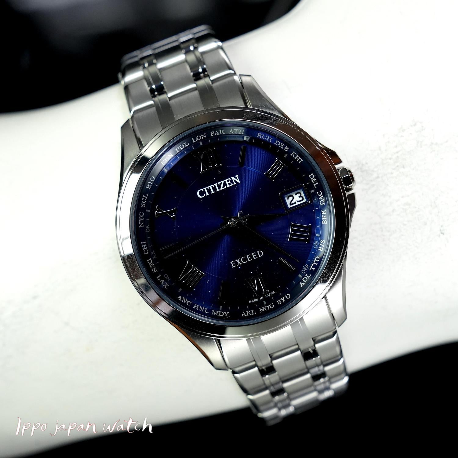 Citizen Men's EXCEED Eco-Drive Radio Controlled Direct Flight Pair