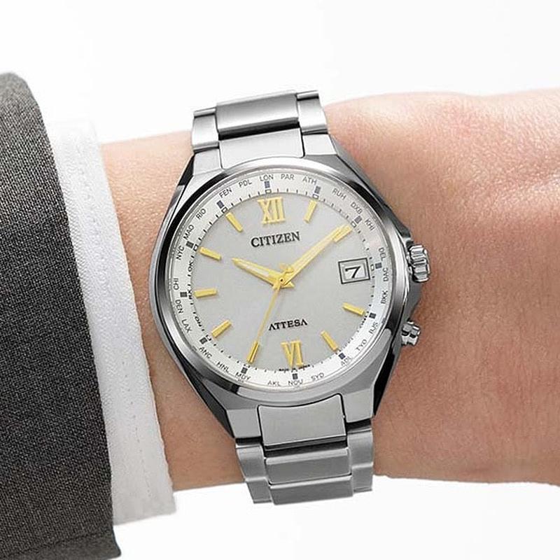 Citizen Men's Watch ATTESA Eco-Drive Radio-Controlled Direct