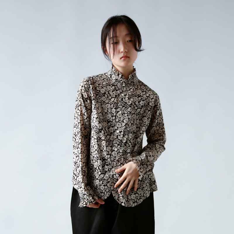 R & D.M.Co- オールドマンズテーラー コットンローン ワイルドベリー