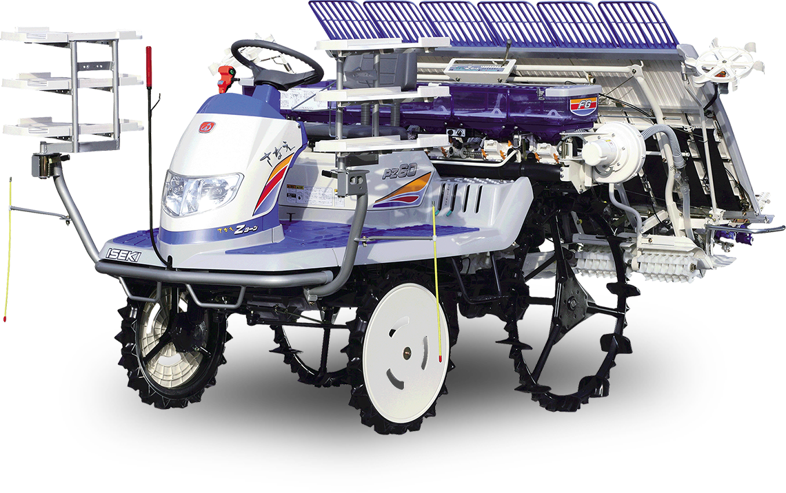 井関農機 さなえ誕生50年 田植機さなえ50年の歩み