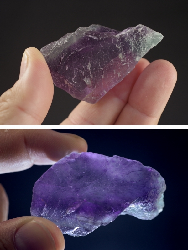 フローライト（蛍石）原石51g天然石販売 名取貴石 天然石・国産原石