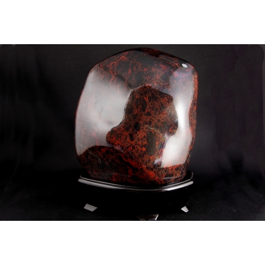 十勝石（オブシディアン） 原石磨き 5．1kg 天然石販売 名取貴石