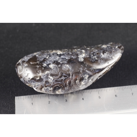 水入り瑪瑙 丸磨き 53g 天然石販売 名取貴石 天然石・国産原石の