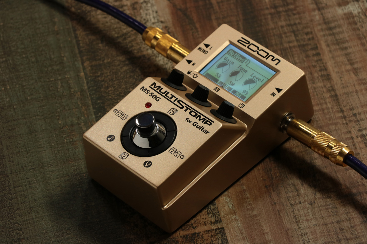 発売間近！イシバシ楽器限定販売の、ZOOM マルチストンプ、“リミテッド