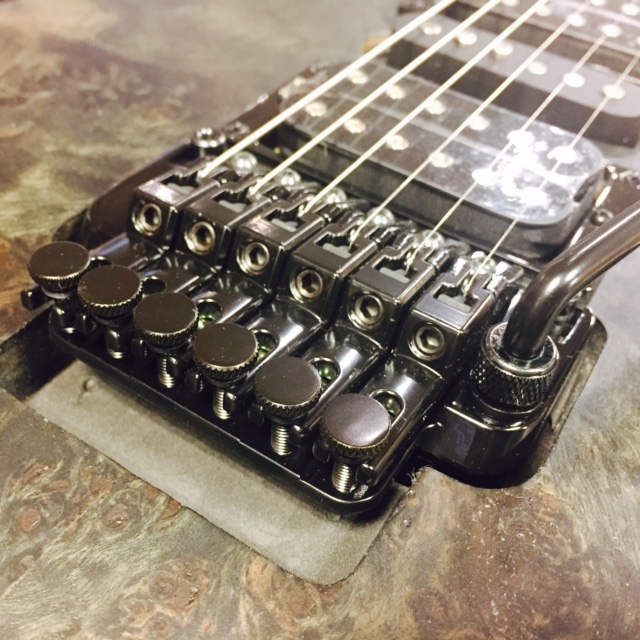 内部メンテ済 kramer エレキギター FLOYDROSE トレモロ システム Floyd