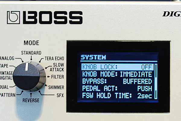 スタッフのおススメアイテムをご紹介♪?BOSS / DD-500 Digital Delay