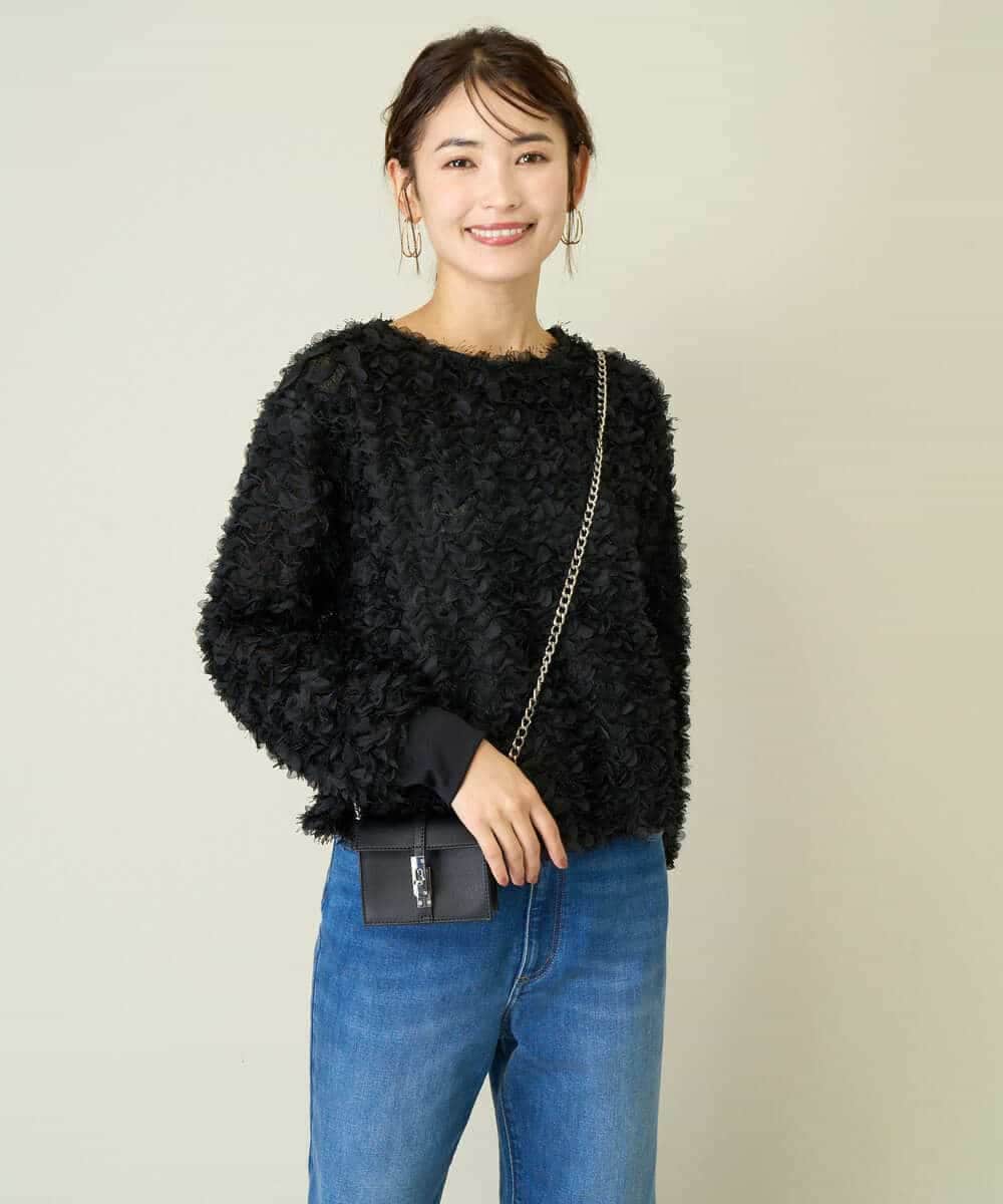 フェザーチュールトップス(ブラウス・シャツ) | a.v.v(アー・ヴェ