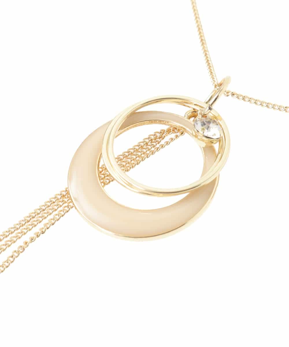 三連リングネックレス(ネックレス) | eur3(エウルキューブ)｜イトキン