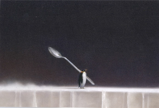 9/14～9/19 牧野千穂さん個展、東京にて開催 『くうきにんげん』の原画