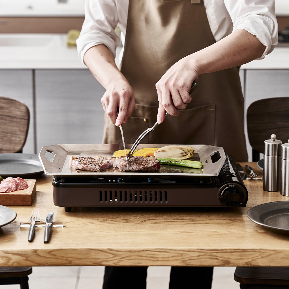 イワタニの公式オンラインショップ｜カセットガスホットプレート 焼き
