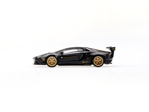 MINI GT #58 1/64 LB☆WORKS Lamborghini Aventador Black LHD – J