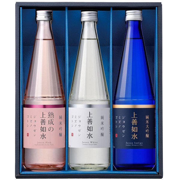 季節限定】上善如水シーズンギフトセット(冬) 720ml×3本入り｜日本酒の