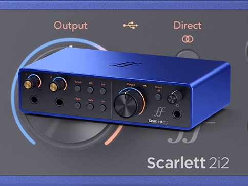 New: the Focusrite Scarlett 2i2 Anniversary Edition