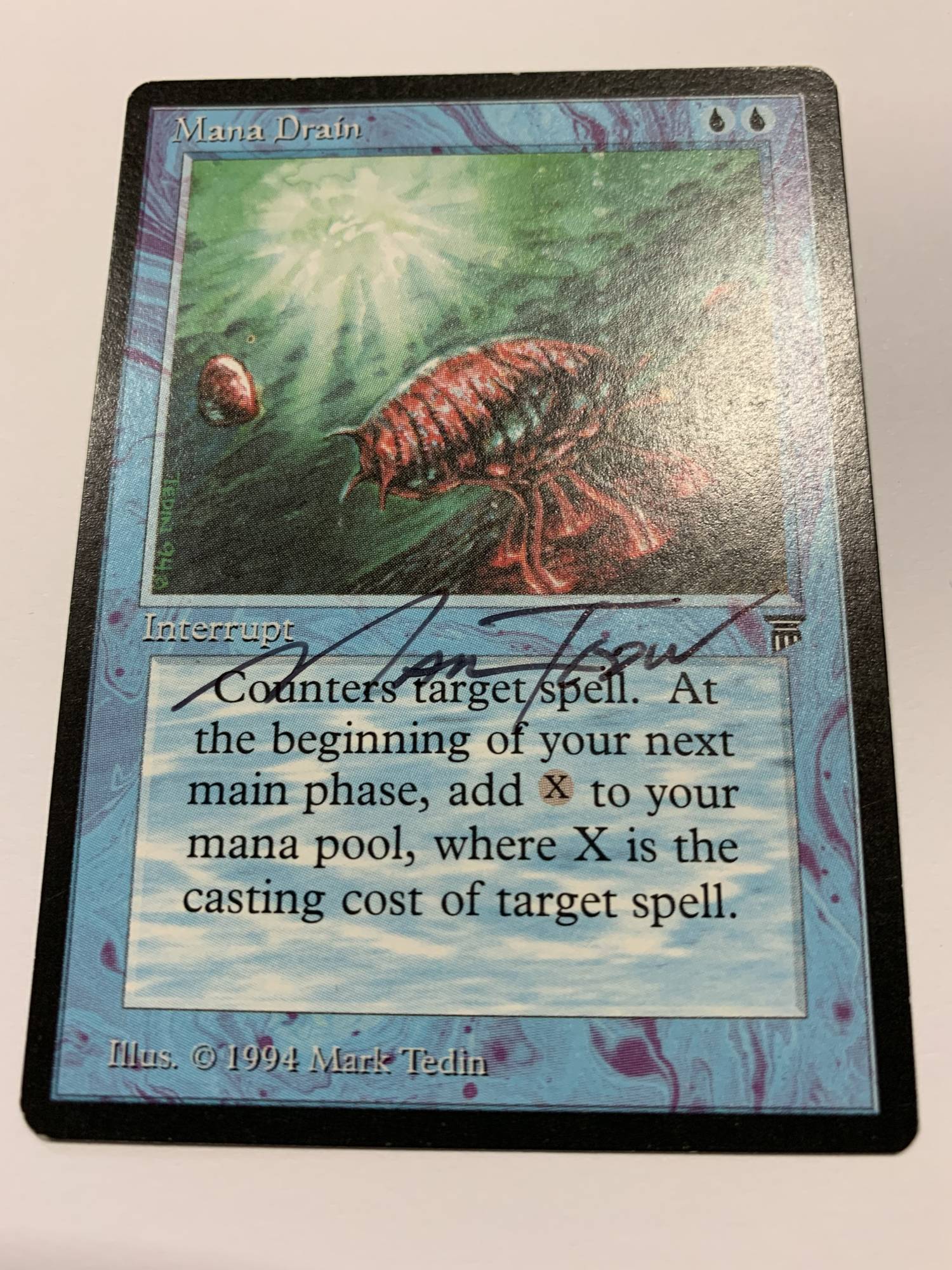 マナ吸収/Mana Drain 【EX〜EX-・サインド】 C (LEG)【☆高額