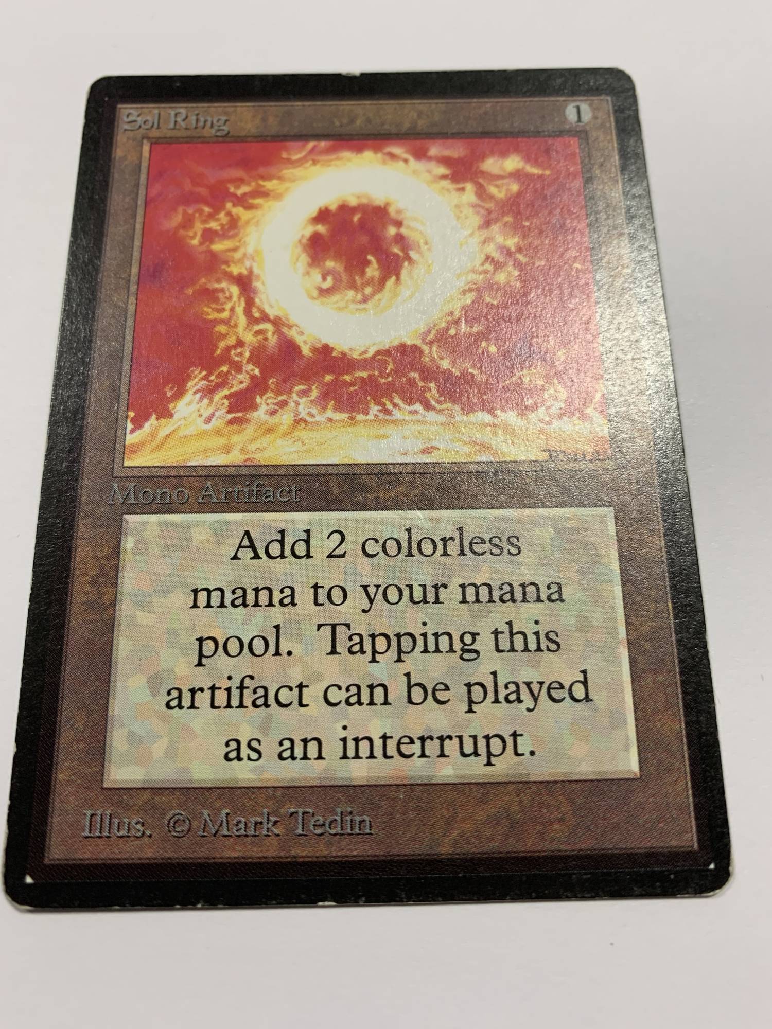 太陽の指輪/Sol Ring 【PLD】 (LEB)【☆高額トレジャー☆】 - ジョニー