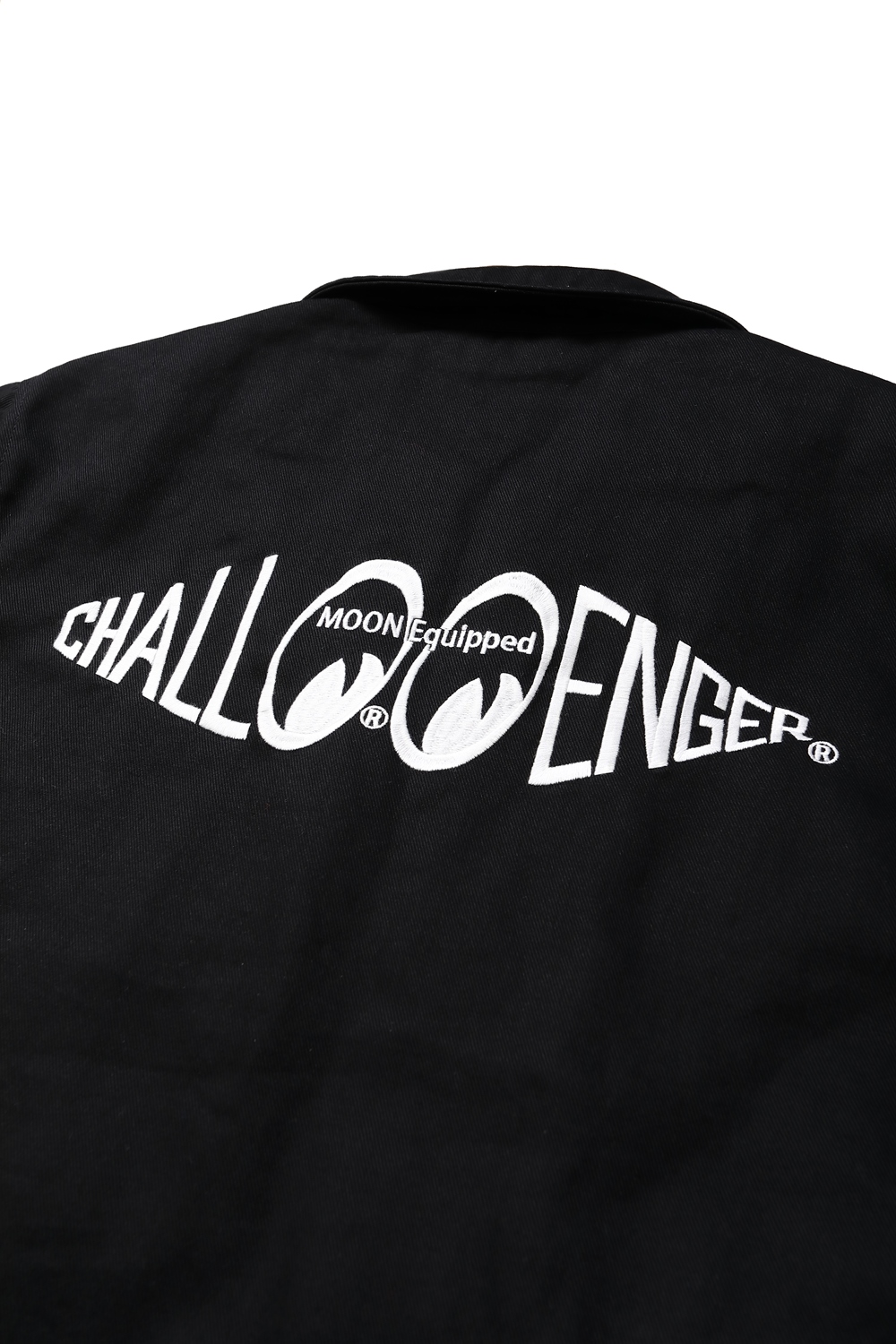 CHALLENGER/×MOON Equipped WORK JACKET（BLACK）［ワークJKT-24春夏