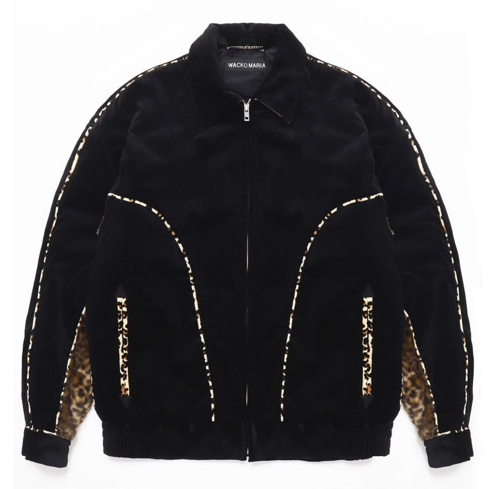 WACKO MARIA/CORDUROY WESTERN JACKET（BLACK）［コーデュロイ