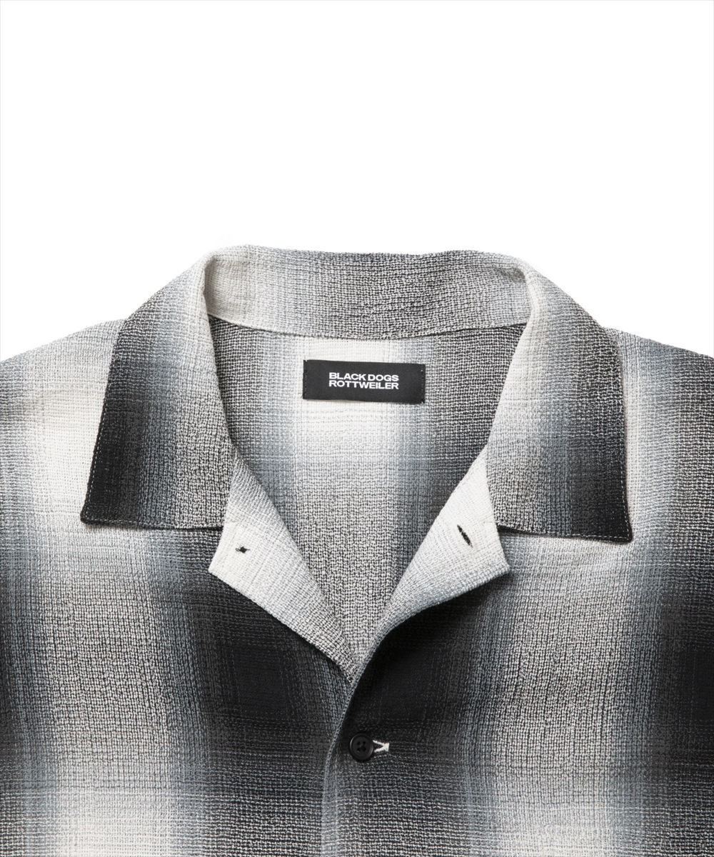 ROTTWEILER/R9 CHAMPION CHECK SHIRT（BLACK）［チャンピオンチェック