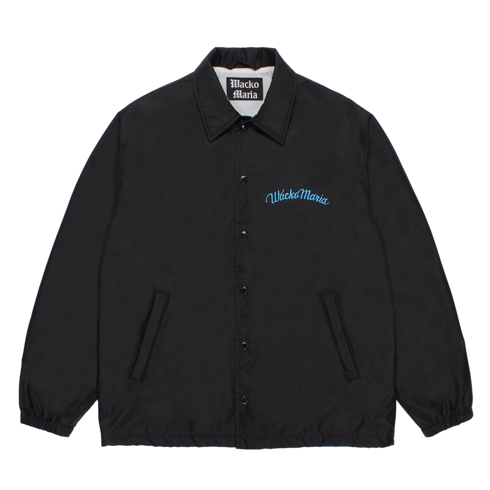 WACKO MARIA/COACH JACKET（BLACK）［コーチJKT-25秋冬］ - JONAS