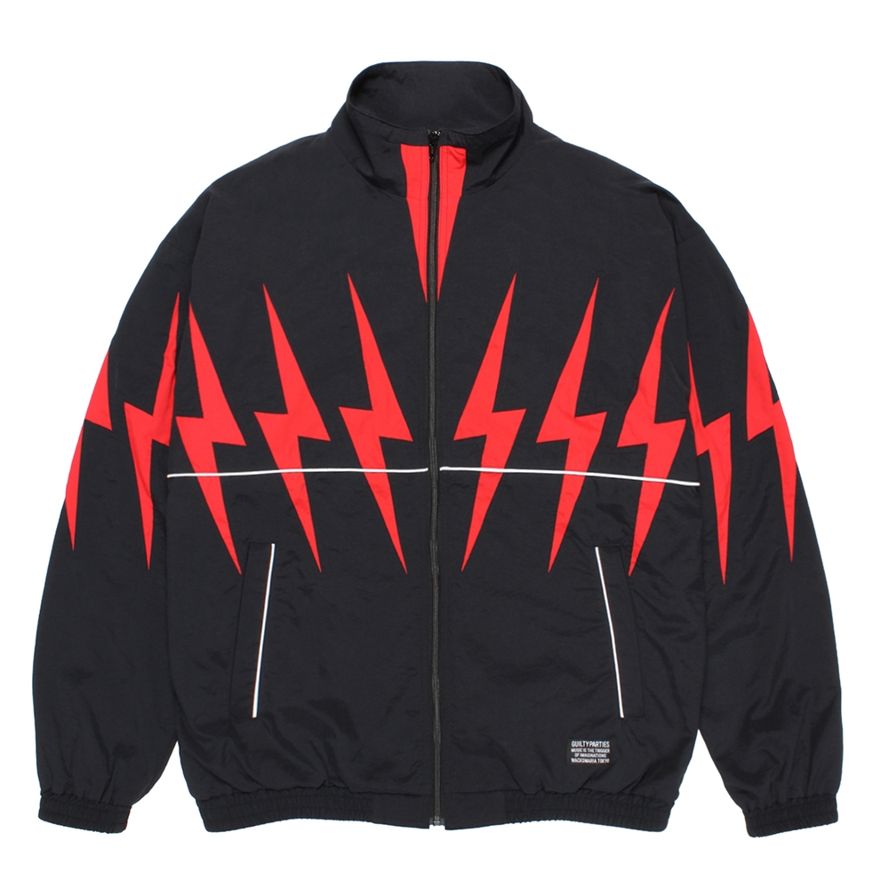 WACKO MARIA/NYLON TRACK JACKET（BLACK）［ナイロントラックJKT-25