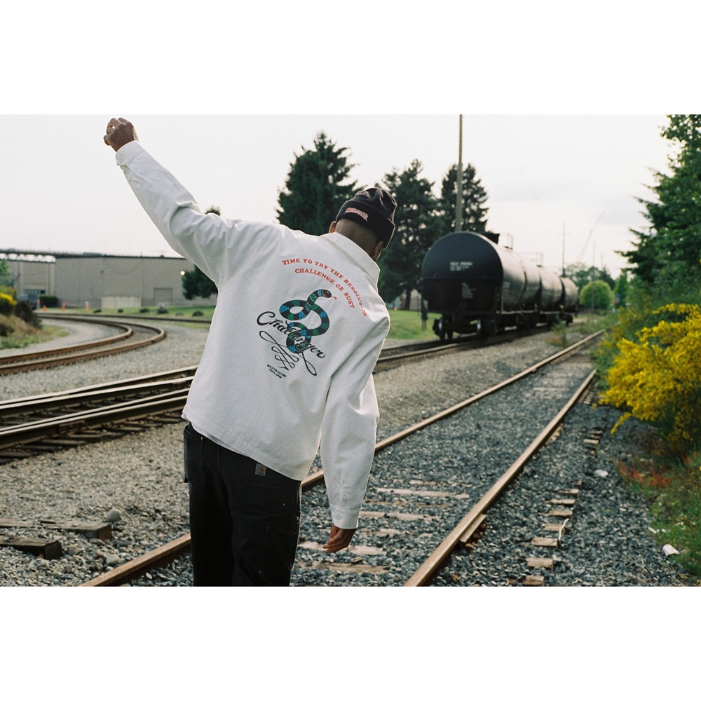 CHALLENGER/VIPER WALTZ JACKET（BLACK）［ヴァイパーワルツJKT-25秋冬