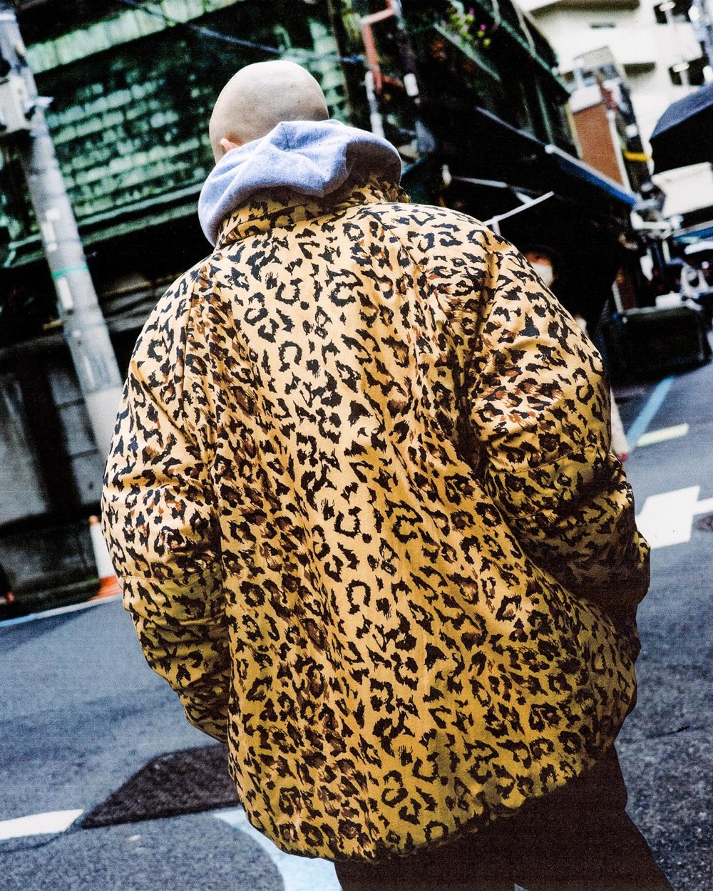 WACKO MARIA/WILD THINGS / LEOPARD HAPPY JACKET（BEIGE
