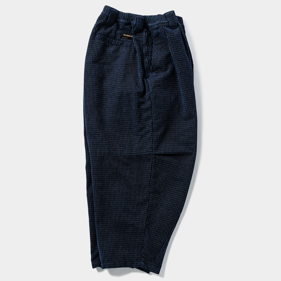 TIGHTBOOTH/DOT CORD BALLOON PANTS（Navy）［ドットコーデュロイ