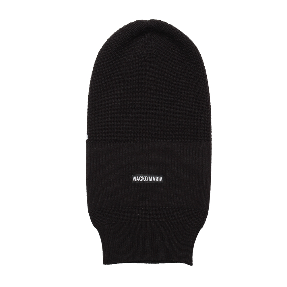WACKO MARIA/NEW ERA / JACQUARD KNIT BALACLAVA（BLACK）［ジャガード