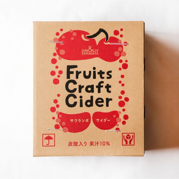 Fruits Craft Cider サクランボサイダー 30缶: 全農ライフサポート山形