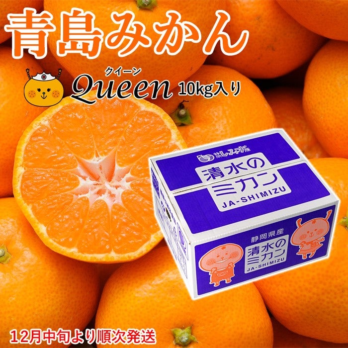 ご予約商品・2025年12月中旬よりご発送】青島みかんQueen(クイーン) 10