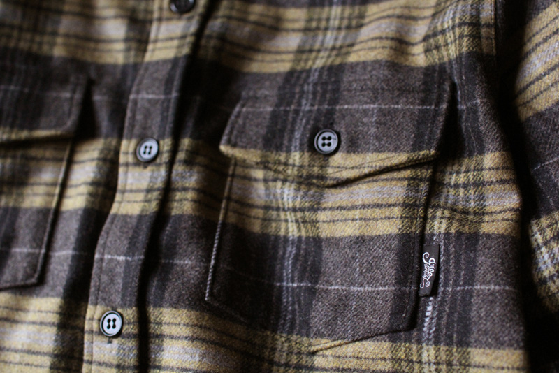 GREENCLOTHING ( グリーンクロージング ) “WOOL FLANNEL SHIRTS”│JAU