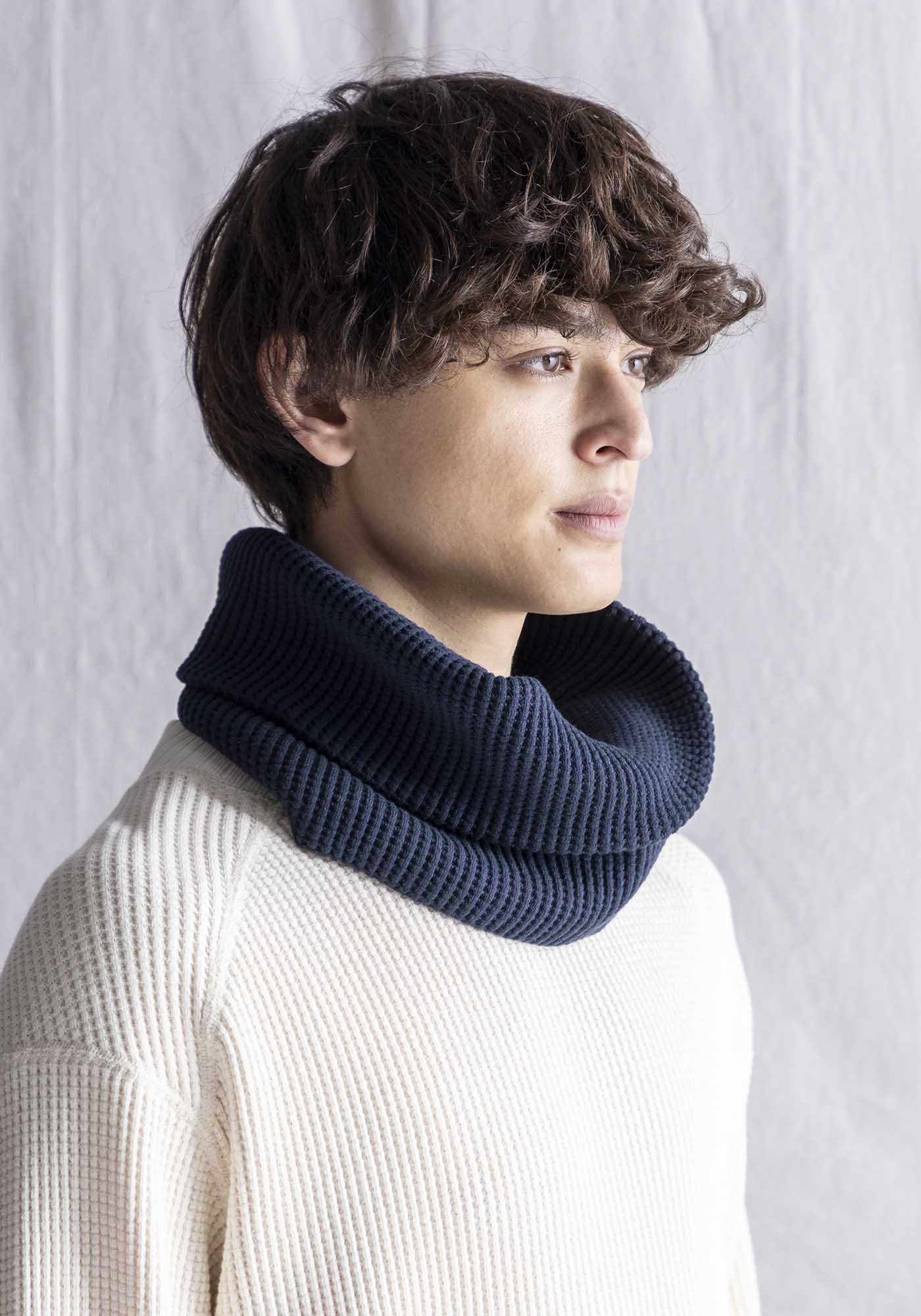 Waffle Twist Snood(F 61:Dark Navy): ALL｜jackman日本公式サイト