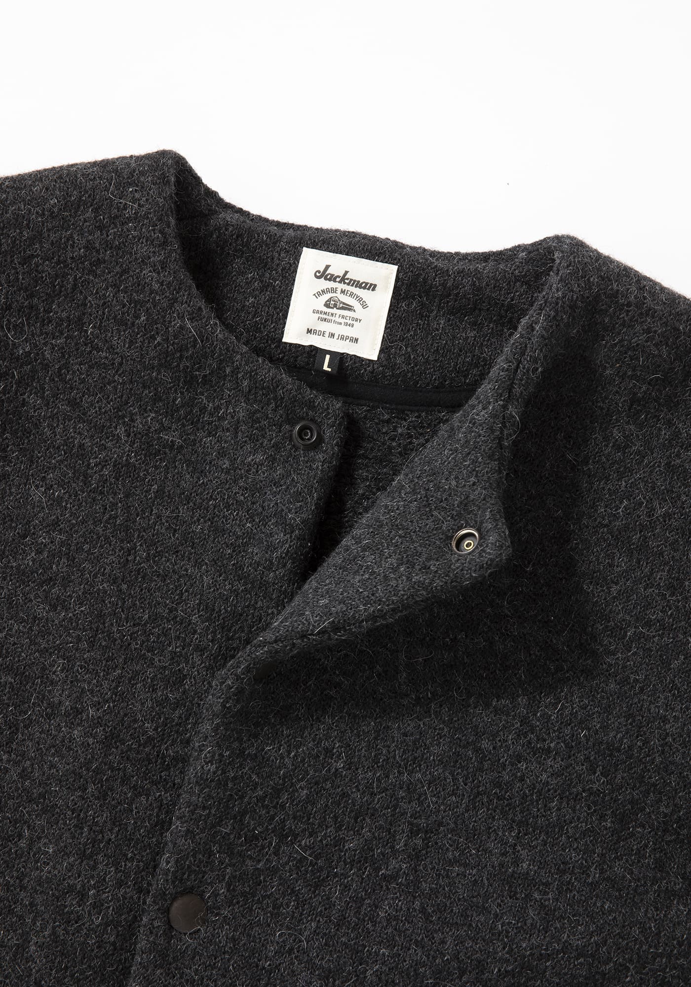 Wool Collarless Jacket(S 171:Dark Navy): ALL｜jackman日本公式サイト