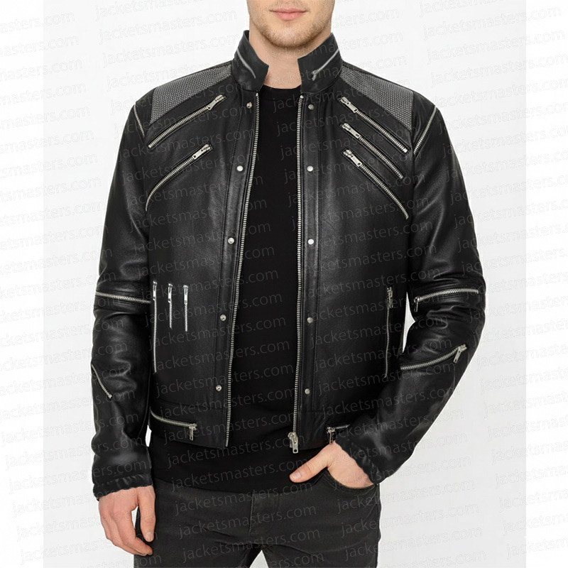 Zipper Black Michael Jackson Beat It Jacket