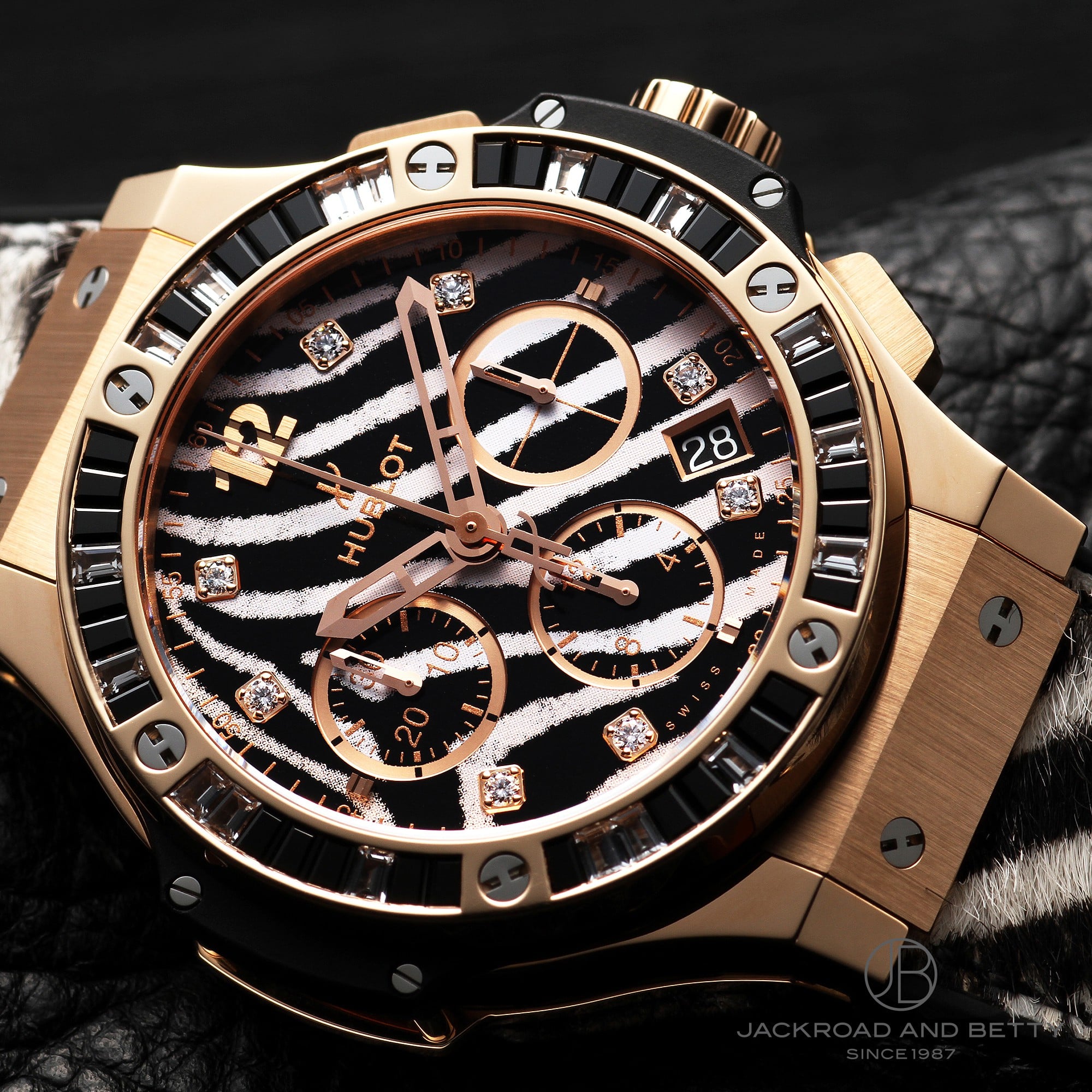 ビッグ・バン ゼブラゴールド リミテッド[341.PX.7518.VR.1975] Big