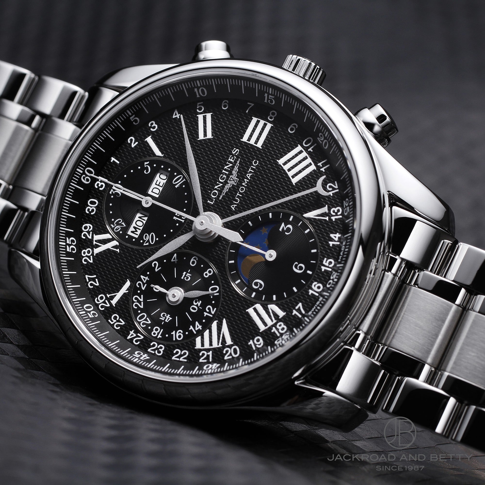 マスターコレクション クロノグラフ ムーンフェイズ[L2.673.4.51.6