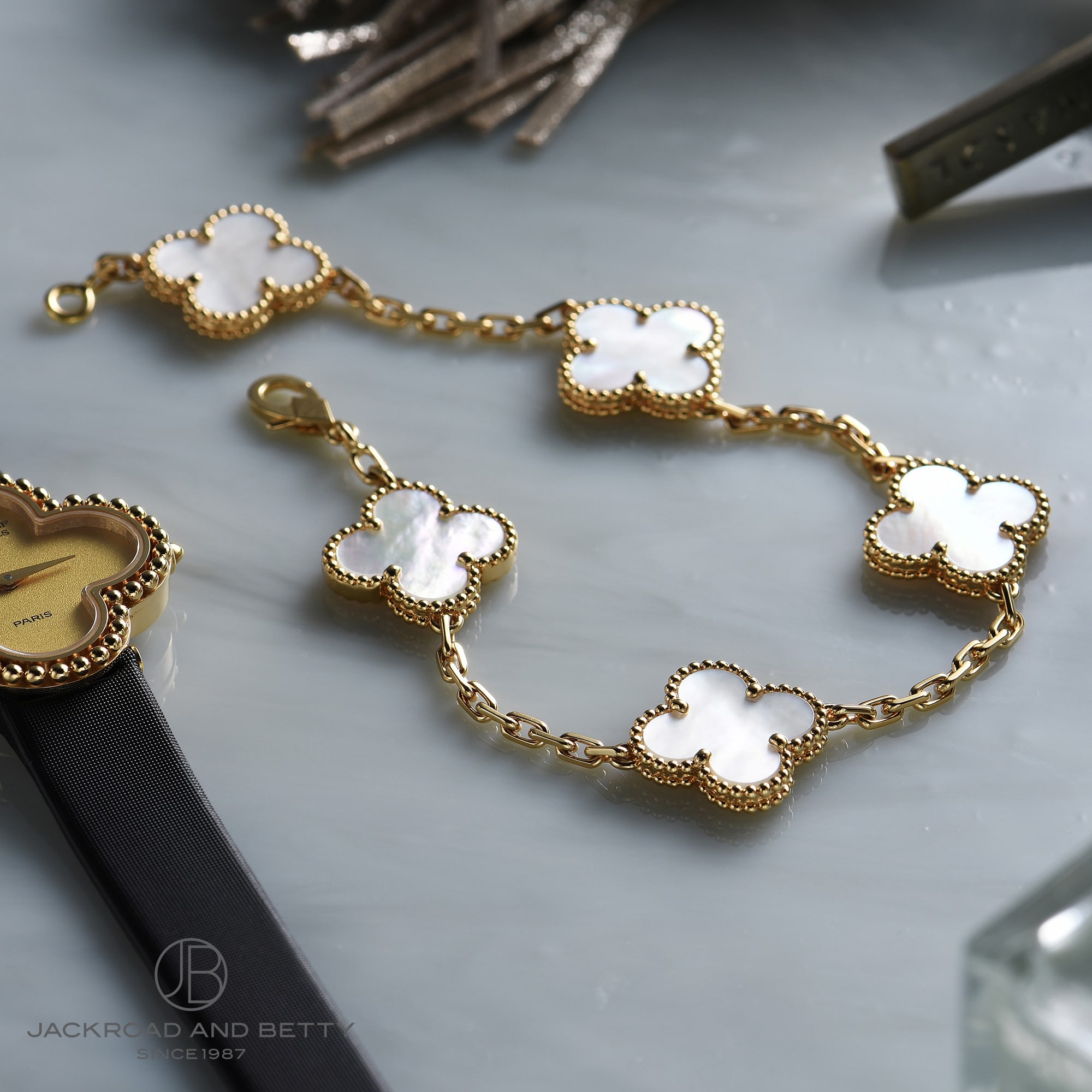 ヴィンテージ アルハンブラ ブレスレット 5モチーフ[VCARA41800