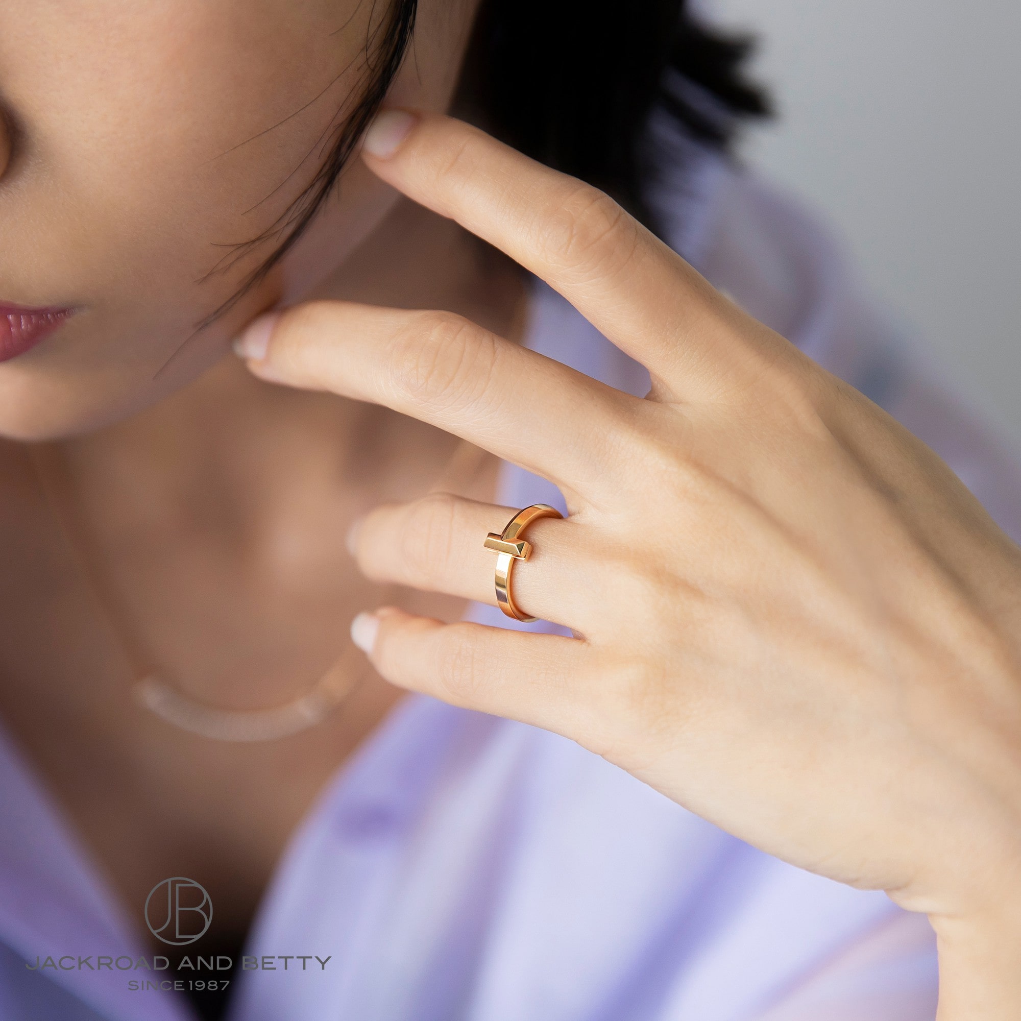 Tワン ナロー リング RG[67797426] T1 Narrow Ring | ティファニー