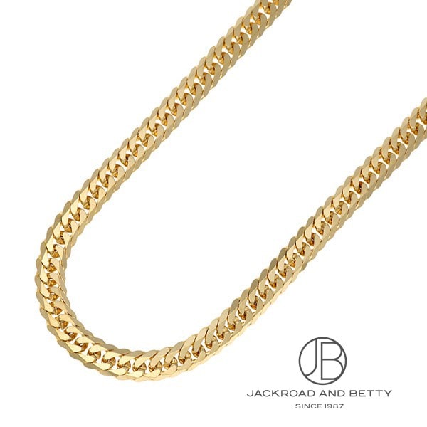 K18 6面 ダブル 80g 60cm ネックレス 造幣局刻印有り[] Kihei Necklace